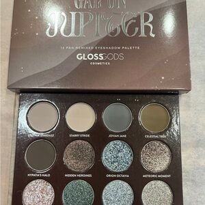 Gloss Gods Galactic First GAl On Jupiter Remixed Eyeshadow Palette